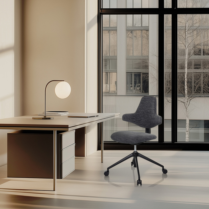 Офісне крісло / дизайнерське поворотне крісло PALIANO grey hjh OFFICE