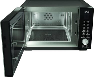 Мікрохвильова піч Bauknecht MF 258 B 25 л чорна з функціями Crisp, грилем, конвекцією, без обертової тарілки, автоматичними програмами та самоочищенням