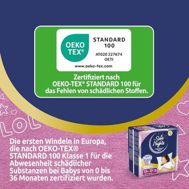 Нічні підгузки-трусики Babylino Safe Nights для хлопчиків 8-13 років (30-48 кг), 84 шт.