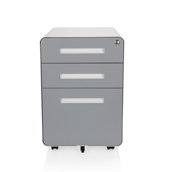 Контейнер на колесах COLOR PLUS I Metall weiß / grau від hjh OFFICE