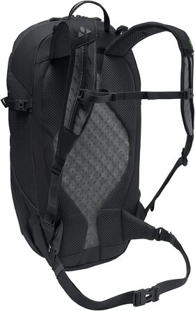 Рюкзак VAUDE Neyland Zip 20, 20 л, туристичний, чорний, зручна блискавка, універсальний розмір