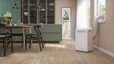 Мобільний кондиціонер Olimpia Splendid Dolceclima 8 WWB: охолодження, осушення, вентиляція (12000 BTU, клас A, 2.1 кВт)