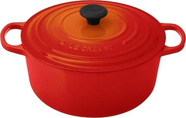 Каструля Le Creuset Signature, чавун, емальована, кругла, 2,8 л, помаранчева