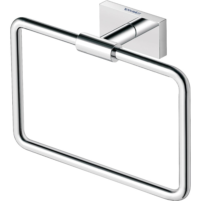 Кільце для рушника Duravit Karree, настінне, хром, 20x6 см