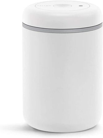 Контейнер Fellow Atmos для кави та продуктів 1.2 л, матовий білий, великий