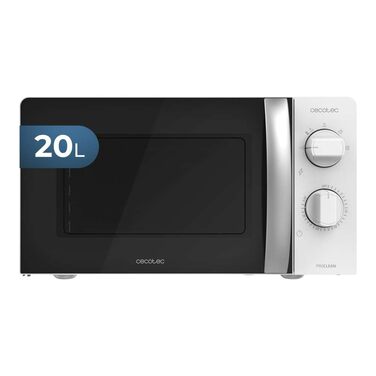 Мікрохвильова піч ProClean 2010, 20 літрів, біла, 700 Вт, 6 режимів, Ready2Clean, 3D Wave