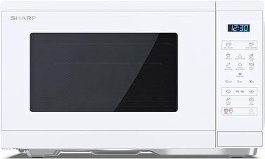 Мікрохвильова піч SHARP YC-MS252AE-C, 900 Вт, 11 режимів, функція розморожування, 47,2×28×34,5 см, кристал