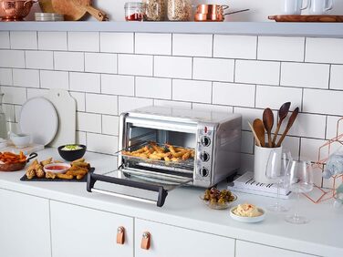 Мультифурна Russell Hobbs Airfryer Express 20л (5-в-1: фритюрниця, міні-піч, гриль, тостер, підігрів) з набором аксесуарів 26680-56