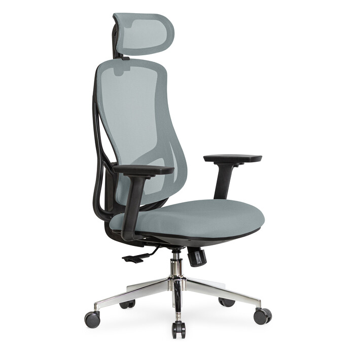 Крісло Mealux Flow Fabric Blue (арт. HF-B30 F/BL)