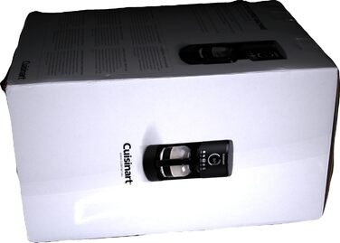 Кавоварка фільтраційна Cuisinart 1.8 л, 12 чашок, програмована, швидке заварювання, таймер 24 години, функція підтримки тепла, браузерна екстракція, мийка в посудомийці, чорна