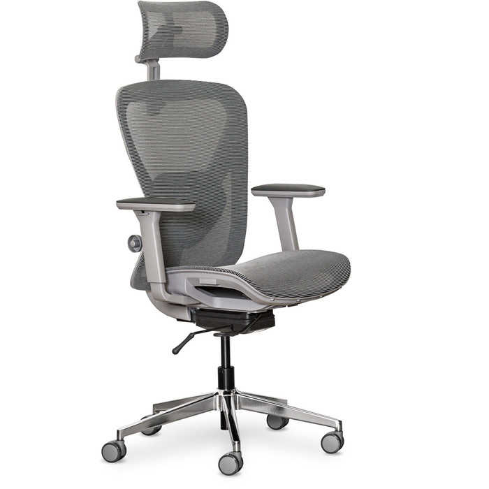 Крісло Mealux Q1 Air Grey (арт. HF Q-1 M/G)