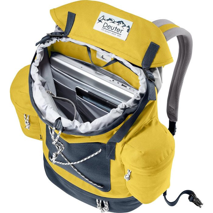 Рюкзак Deuter Wengen Vintage 25 л, кукурудзяний-синій, міський