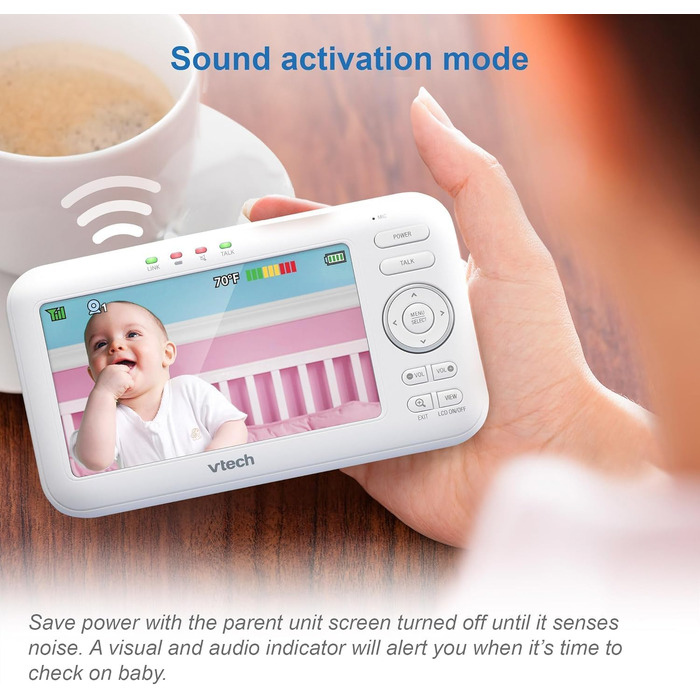 Відеоняня VTech VM320 з дисплеєм 2.4