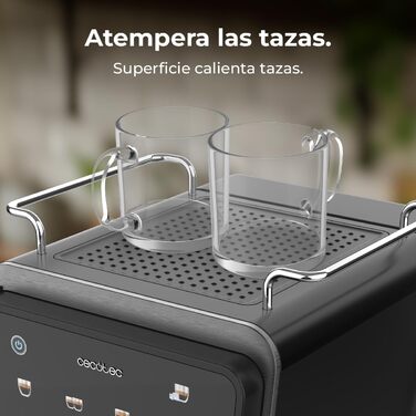 Еспресо-машина Cecotec Power Espresso 20: еспресо, капучино, холодний кавовий напій, 20 Bar, професійна якість для дому. Touch ColdBrew Latte