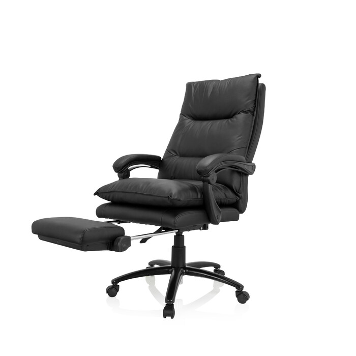 Крісло для керівника RELAX CL 200 з підставкою для ніг PU black MyBuero