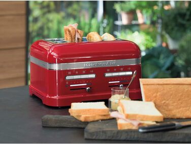 Тостер KitchenAid Artisan 5KMT2204, колір Pebble Palm (30), Liebesapfel Rot - 2 відділення