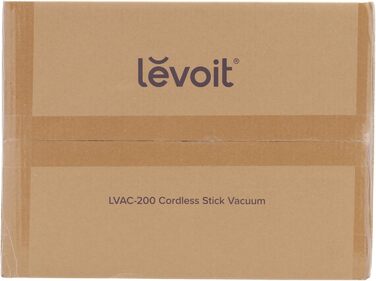 Акумуляторний пилосос Levoit LVAC-200 чорний 4-в-1: для дому, авто, шерсті тварин, килимів та підлоги. Фільтрація 99,9%, час роботи до 75 м²