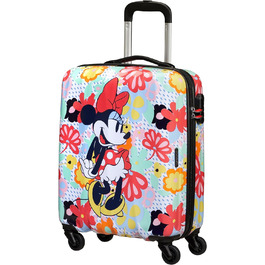 Валіза American Tourister Hypertwist Spinner S, ручна поклажа, мультиколор, Minnie Flower