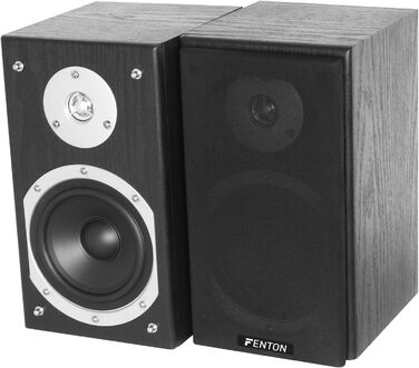 Пасивні HiFi полочні колонки Fenton SHFB55B, 280 Вт, 5 дюймів, компактні акустичні системи для дому, офісу та студії (пара)