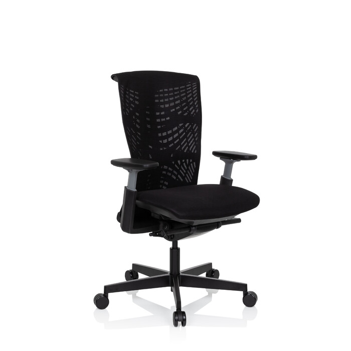 Офісне крісло / Поворотне крісло SKOPE Mesh Black hjh ОФІС