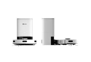 Робот-пилосос із базою самоочищення Ezviz RE5 Plus 45 W, білий
