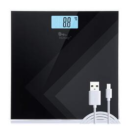 Цифрова вага для людей himaly, ультратонка, чорна, LCD-дисплей, автоматична, до 180 кг, для ванної кімнати