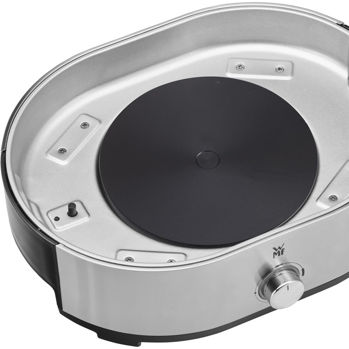 WMF Küchenminis 220 Вт: Міні-пароварка з контейнером для ланчу, компактний, Cromargan® матовий (Пароварка та Hot Pot)