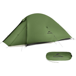 Двомісний намет Naturehike Cloud Up Pro – легкий, водонепроникний, вітростійкий купольний намет для кемпінгу, туризму та подорожей
