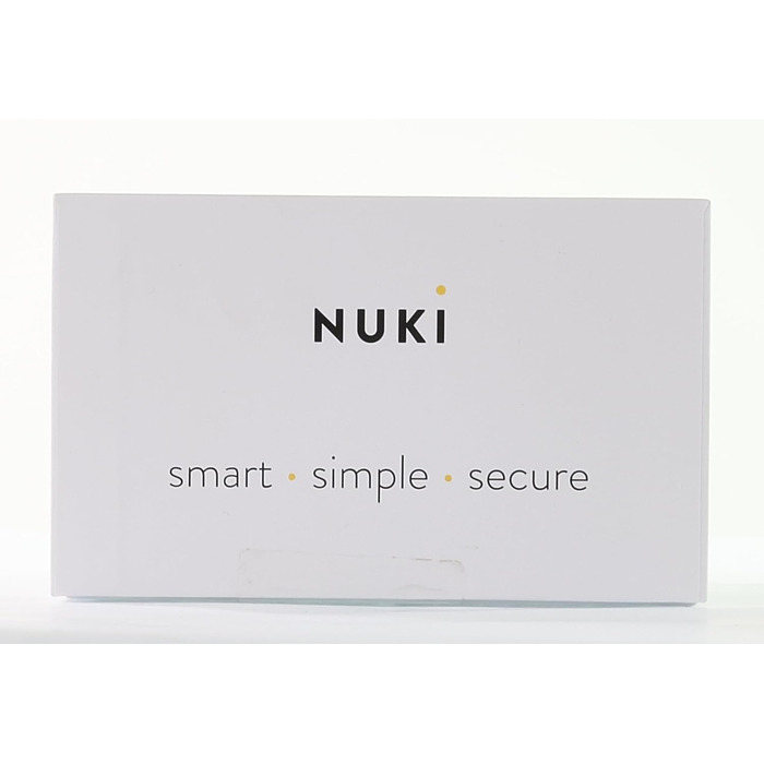 Розумний замок Nuki Smart Lock 3.0 білий, електронний дверний замок для безключового доступу, легке встановлення, сертифікат AV-TEST