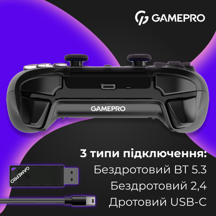 Бездротовий геймпад GamePro GPS20B