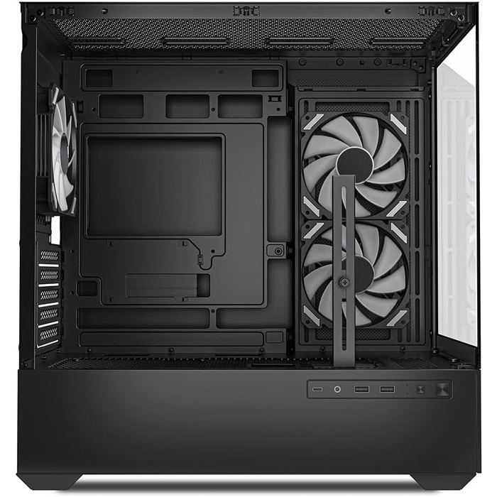 Корпус для ПК Sharkoon MK6 RGB Micro-ATX чорний