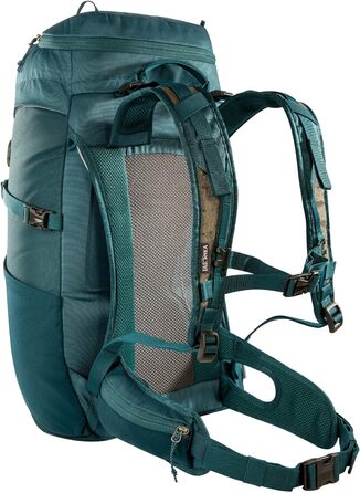 Рюкзак для туризму Tatonka Hike Pack 32 л із вентиляцією спини та дощовиком, легкий і зручний, бірюзово-зелений
