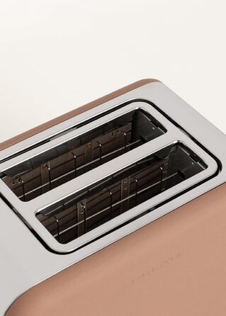 Тостер CREATE TOAST Retro 750W: 6 режимів, піддон для крихт, розморожування, підігрів, широкі слоти