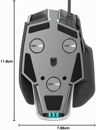 Ігрова дротова миша Corsair M65 RGB ELITE для FPS, біла