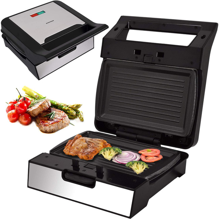 Електричний гриль Syntrox Germany MM-1400W знімні пластини