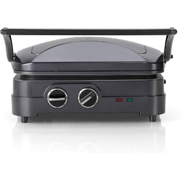 Електрогриль Cuisinart Griddle & Grill, сендвічниця, прес для паніні, знімні антипригарні пластини, посудомийна безпека, здорове приготування з мінімумом олії, синій