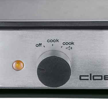 Яйцеварка Cloer 6099, 400 Вт, на 6 яєць, з аудіо-сигналом, антипригарна, алюміній, нержавіюча сталь, насадки для пашот