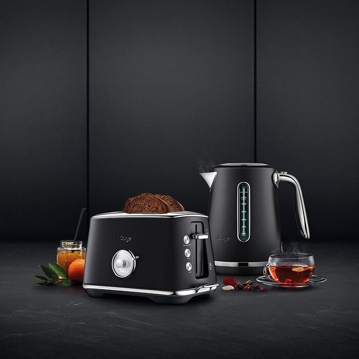 Тостер Sage Toast Select Luxe на 2 тости з LED-таймером, чорна нержавіюча сталь