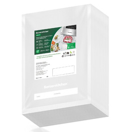 Пакети вакуумні Bonsenkitchen Profi 20x30 см (100 шт) для харчових продуктів, Sous Vide, BPA-free