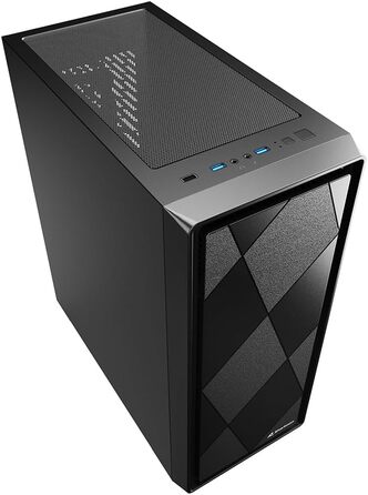 Корпус для ПК Sharkoon VS8 ATX Midi, чорний
