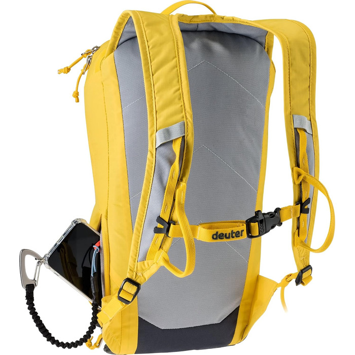 Унісекс альпіністський рюкзак Deuter Gravity Pitch 12 л, жовто-бірюзовий