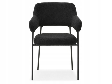 Стілець Mebel-Partner, оббивка тканина, чорний, 1 шт.