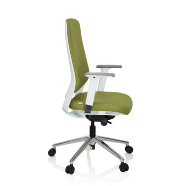 Офісне крісло / поворотне крісло CHIARO T4 WHITE тканина зелена hjh OFFICE