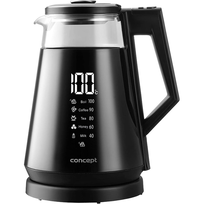 Електричний скляний чайник Concept Thermosense 1.7 л RK4170