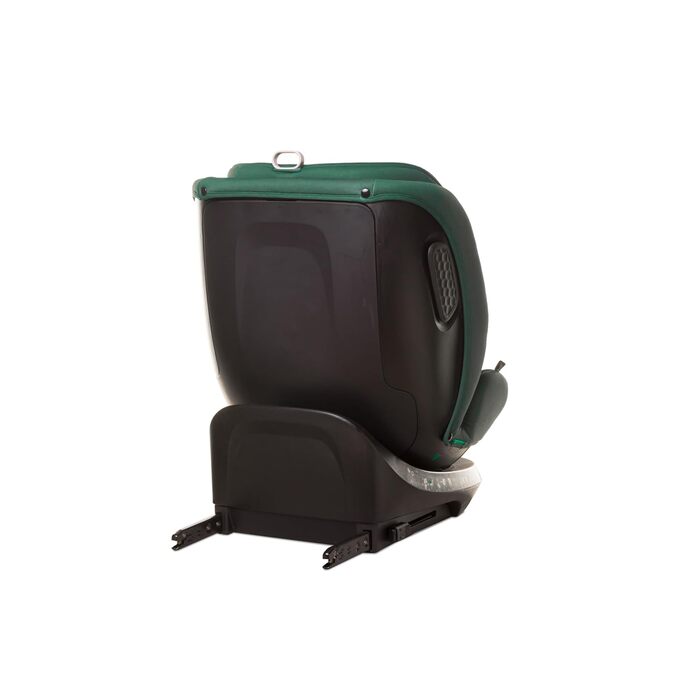 Дитяче автокрісло ENZO-FIX 360° Isofix з ніжкою стабілізації, I-Size, додатковий бічний захист, темно-зелене