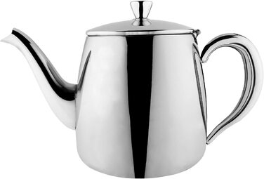 Чайник Café Olé PT-048 преміум з нержавіючої сталі 1,4 л, безкапельний, сріблястий