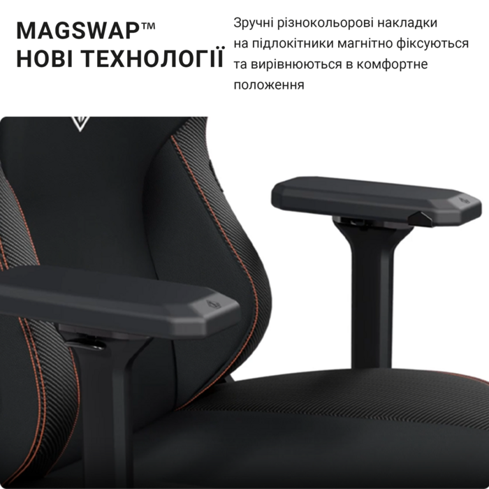 Крісло ігрове Anda Seat Kaiser 3 Orange Size XL