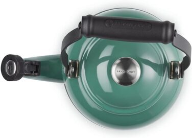 Емальований чайник Le Creuset Halber зі сталі з металевим покриттям, 1.25 л, колір Artichaut (артишок)