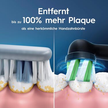 Електрична зубна щітка Oral-B Pro Series 1, чорна