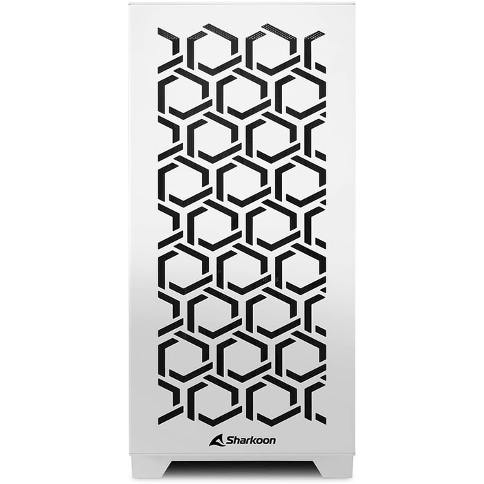 Корпус для ПК Sharkoon MS-Y1000 White Micro-ATX, білий, компактний